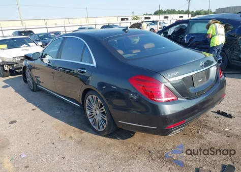 2017 Mercedes-Benz S 550 from USA, damaged, VIN WDDUG8CB8HA304262